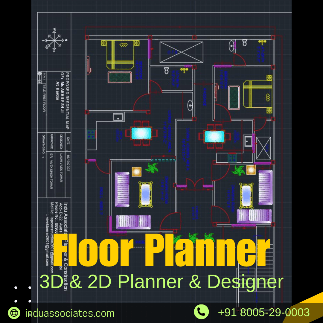 House Naksha Designer & 3D Floor Plan Lucknow | Trusted Home Design ...