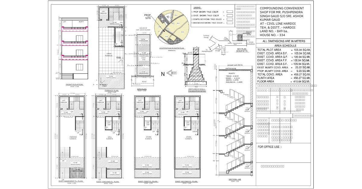 Indu Associate offers top-notch 3D floor plan services in Sitapur, providing expert Building Architectural Layout, house naksha design, residential, and commercial planning solutions at affordable rates.